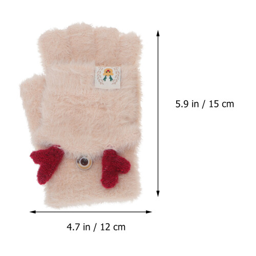Un Paio In Pile Per Con (Beige) 1