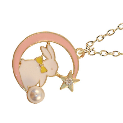 5 Pezzi Collana Con Ciondolo Coniglio In Per 2