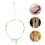 Rhinestone Letter Cavigliera Per Per 5