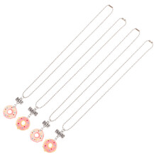 2 Sztuki Wisiorek Pączek Biżuteria Dziewcząt Prezent Przyjaźń