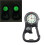 1 Relógio De Montanhismo Com Fluorescente Preto 4