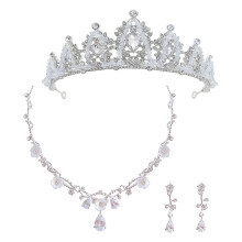 Conjunto Faixa Brilhantes Com Coroa Aniversário