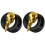 2 Unidades Com Clip Punk Para Halloween 2