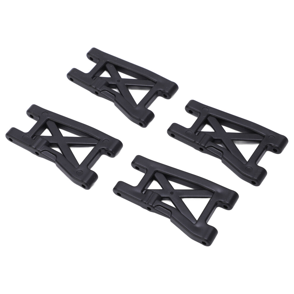 4Pcs Plastic Suspension Arms For 1/18 Rc Cars 48X27mm Black 8481357387273