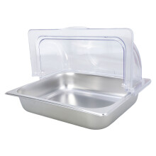 Plateau de Buffets de couvercle transparent-Châssis avec flip co