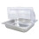 Plateau de Buffets de couvercle transparent-Châssis avec flip co 1