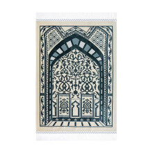 Prayer Islamic Carpets for Muslims Mats Carpet-Sand green white
