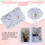 Interactives Baby Memory Book Soft Fabric Photo Keepers with 6