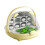 Ventilated Silkworm Observation Box with Easy Handle For-yellow 1