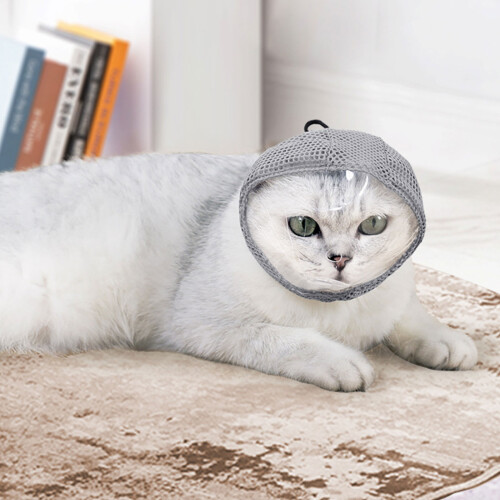 Regulable Cats Muzzles Muzzles for Grooming and Bathing with 1