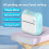 Wireless Mini Thermal Printer 57x30mm, 1000mAh, BlueTooth, ABS 12
