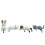 Computermonitors Cartoon Katten Figuren 4 Stuks Harsen 1