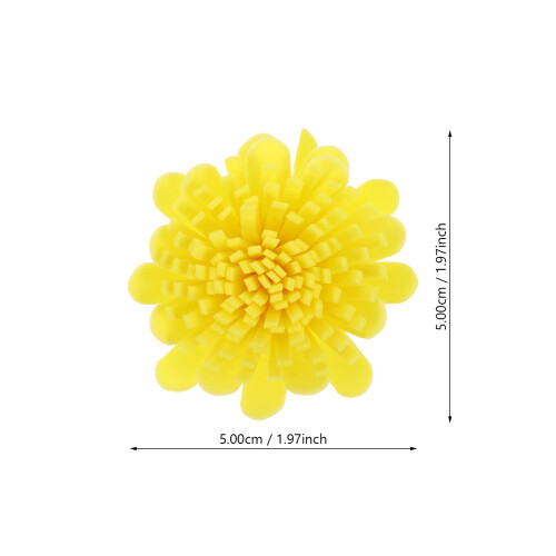 100 Unidades Flores Flor De Crisântemo Acessórios 1
