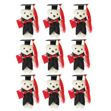 9 Unidades De Pelúcia Brinquedo Urso Desenho