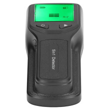 5 in 1 Wall Scanner with Backlit LCD for Wood Metal AC in Black