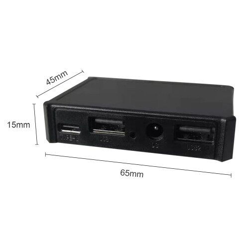 Solarmodul-Regler 5V/Type-C USB, kompaktes Design 65*45*15mm 1