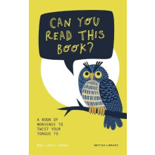 Can You Read This Book by Huw LewisJones Hardcover Book