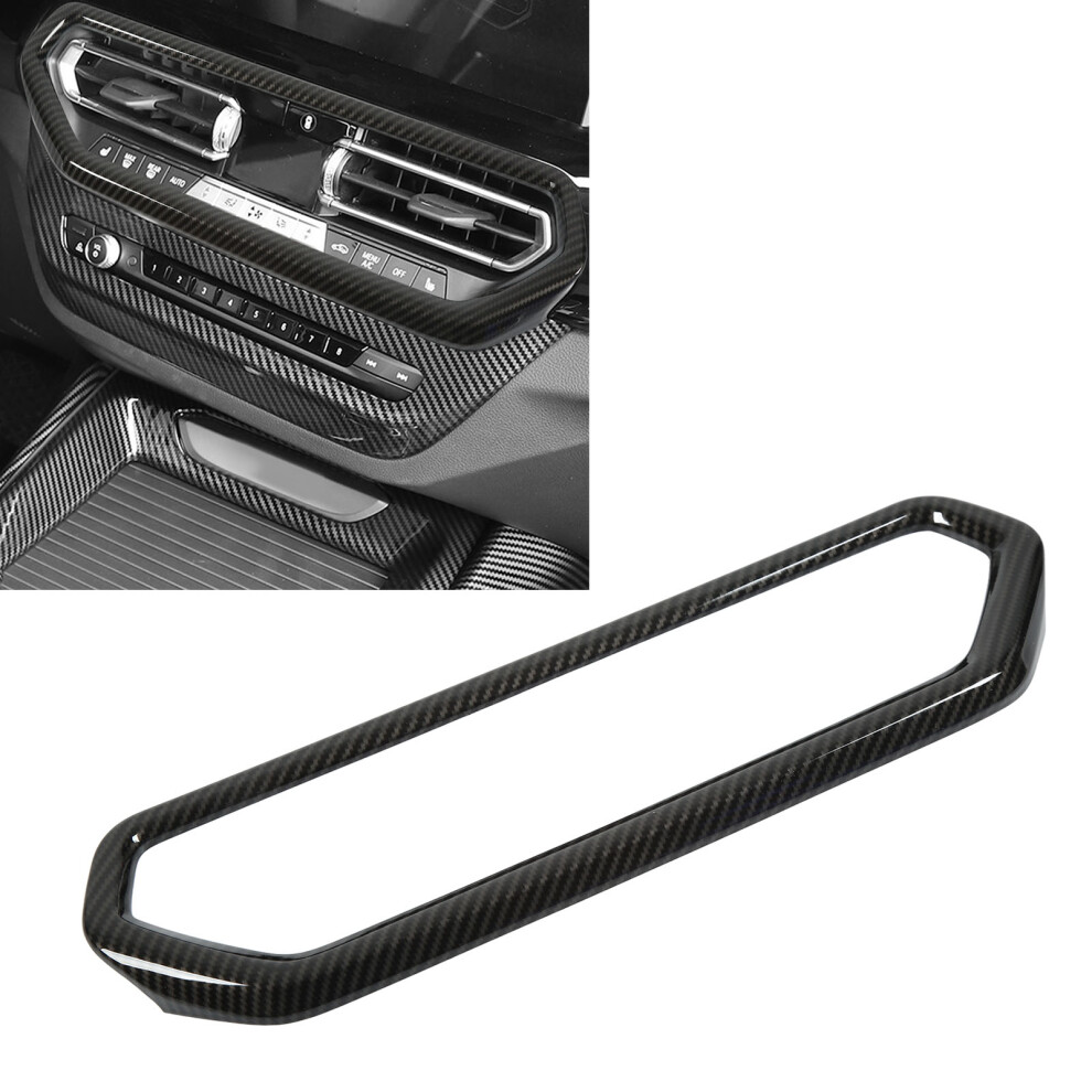 Central Control Air Vent Cover Trim For X3 G01 X4 G02 2022+ Carbon Fiber Style 4321357389935
