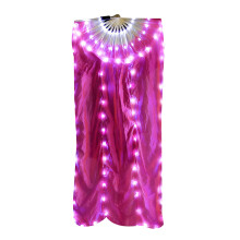 1PC LED Belly Dance Fan Illuminated Stage Performances Fan-2