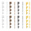 Zips Fix Replacement Insertion Pin Zippers Bottom-64piece set 1