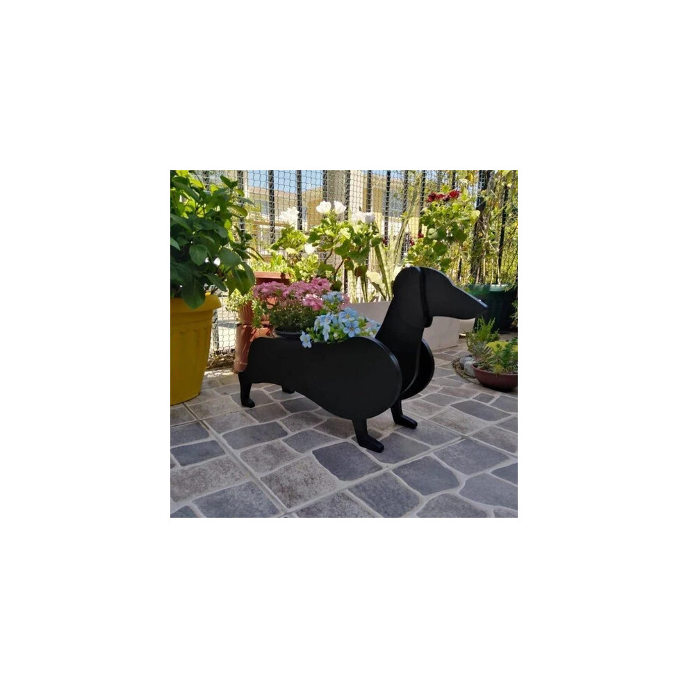 Independence Dog Planter Flower Pot â 35.9*200*12.3cm, Solid Color-image-OPC-PMP96DT-NEW
