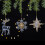 Durable Clear Holiday Ornament Set Feature Shimmering Deer-G 2