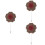 3Pcs Broche De De Para E Mulheres 8