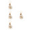 4Pcs Chaveiro De Sol Metal Para Mulheres 4