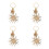 4Pcs Chaveiro De Sol Metal Para Mulheres 7