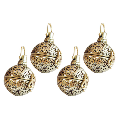 4 Unidades Pingentes De Bolas Aromáticas Para Aromaterapia