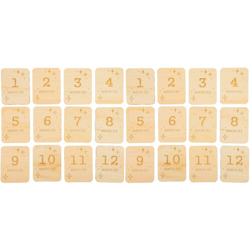 24 Peças Cartões De Para Do Do Bebê 2