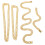 12 Unidades Colar E Pulseira Link Unissex Com Strass 1