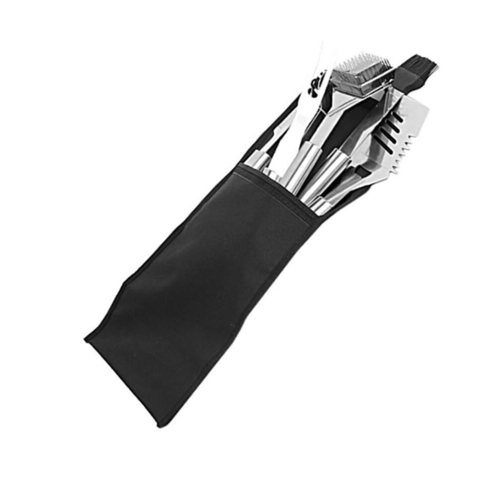 Bbq Tool Storage Bag 2-Pack Oxford Cloth Organizer For Barbecue Tools, Pouch With Handbag Shoulder Strap, Black 9354506648466