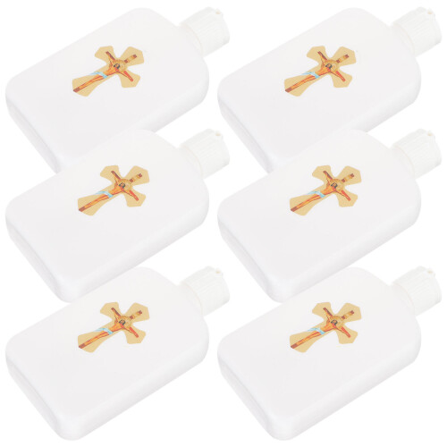 6 Frascos Vazios Para Com Da Cruz