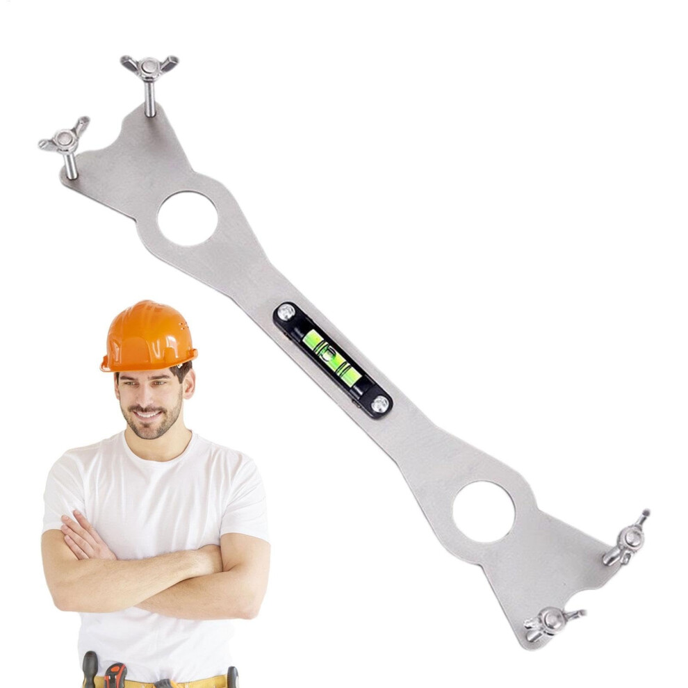 Faucet Tool Stainless Steel Sink Wrench Set, Under Basin Wrench, Hot And Cold Water Pipe Alignment Leveler 9105992867288