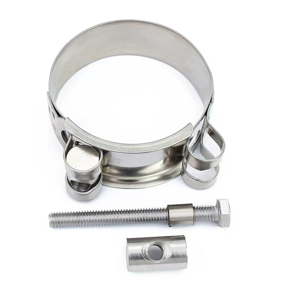 Clamp Hose Clips 304 Stainless Steel 92-97Mm Circular Water Pipe Clip For Air, Water, And Fuel Hoses 9084446731361