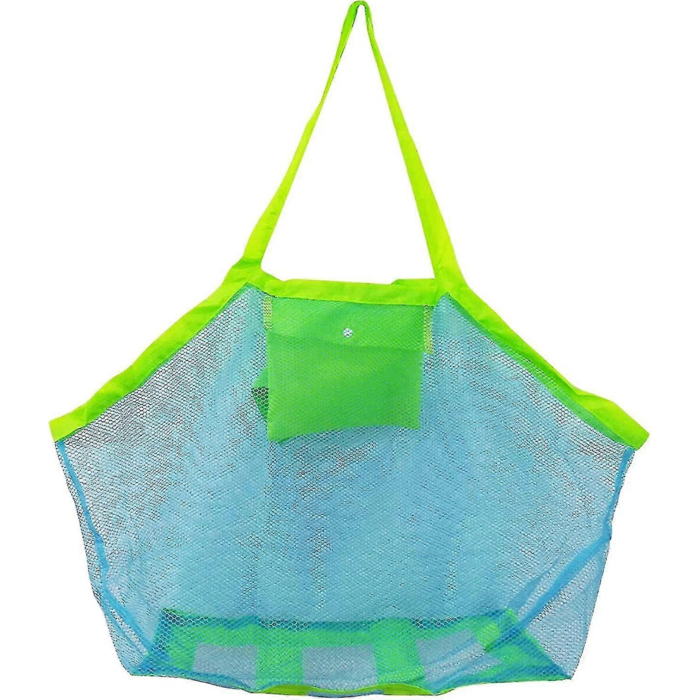 Large Mesh Beach Bag, Zippered Pool Bag, Sand Storage Bag, Swimming Travel Tote