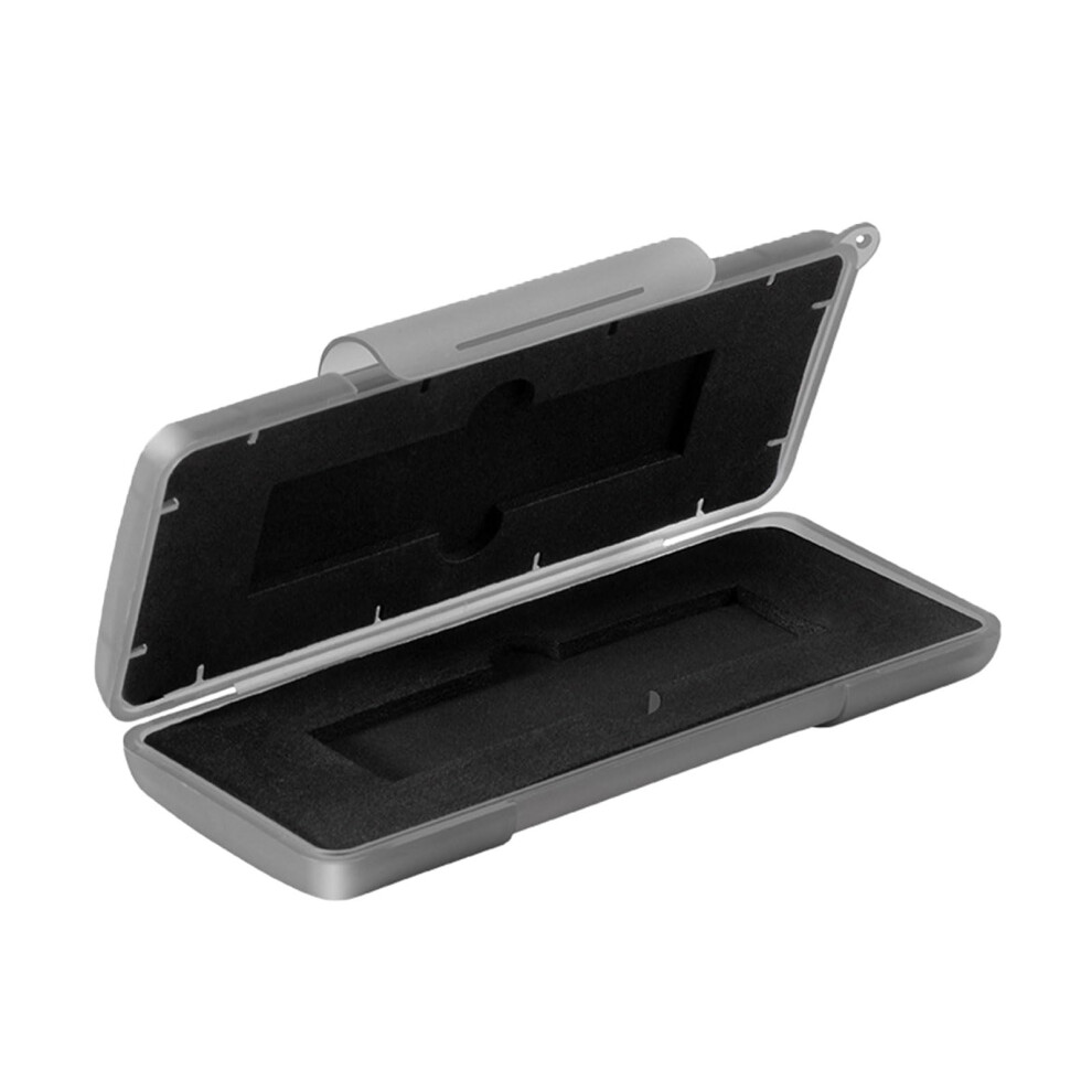 Hard Disk Storage Box 2-Slot Shockproof Hdd Case, Dustproof Hard Drive Organizer For It Pros And Mobile Data Needs Grey 9084446731484