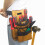 Multifunktionale Werkzeugtasche, robuster Stoff-Werkzeuggürtel, 4