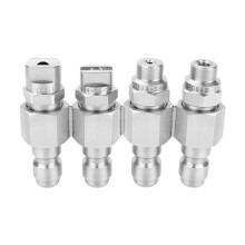 Hochdruckreiniger-Düse aus Edelstahl, 4-in-1, verstellbar,
