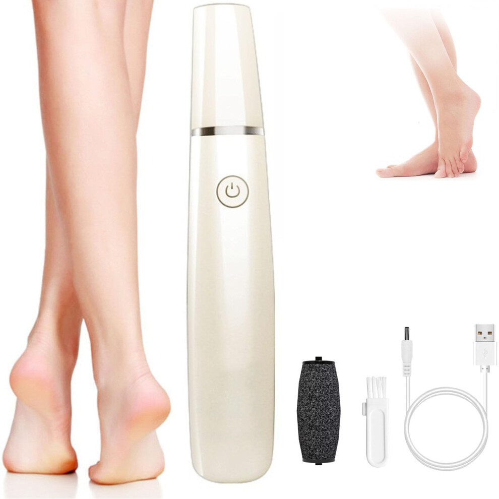 Foot Sander Callus Remover Pedicure Device Waterproof White