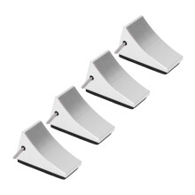 4PCS Aluminum RC Wheel Chocks for Axial SCX10 Redcat Gen8 32x21x16mm