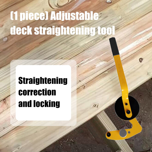 Deck Board Straightener Bender Tool Bowl Holder for Composite 1
