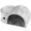 Lit tunnel pour chien, refuge doux, lit de couchage pour-Gris 1
