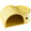 Coussin de sommeil pour animaux de compagnie, lit chaud,-Jaune 1