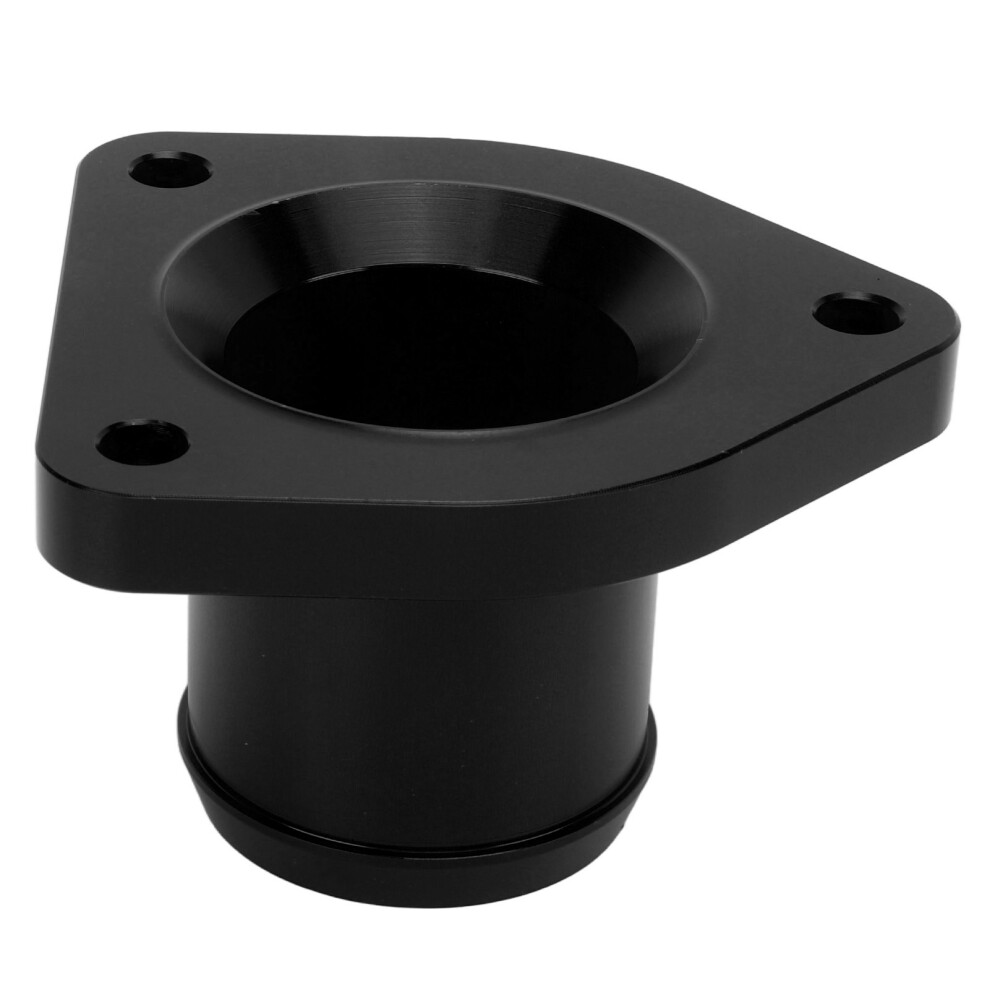 6061-T6 Aluminum Thermostat Housing For 7.3L Ford Powerstroke 99-03 Black 9411357393102