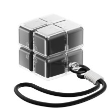 Organisateur de granulés magnétique, conteneur de granulés-Noir