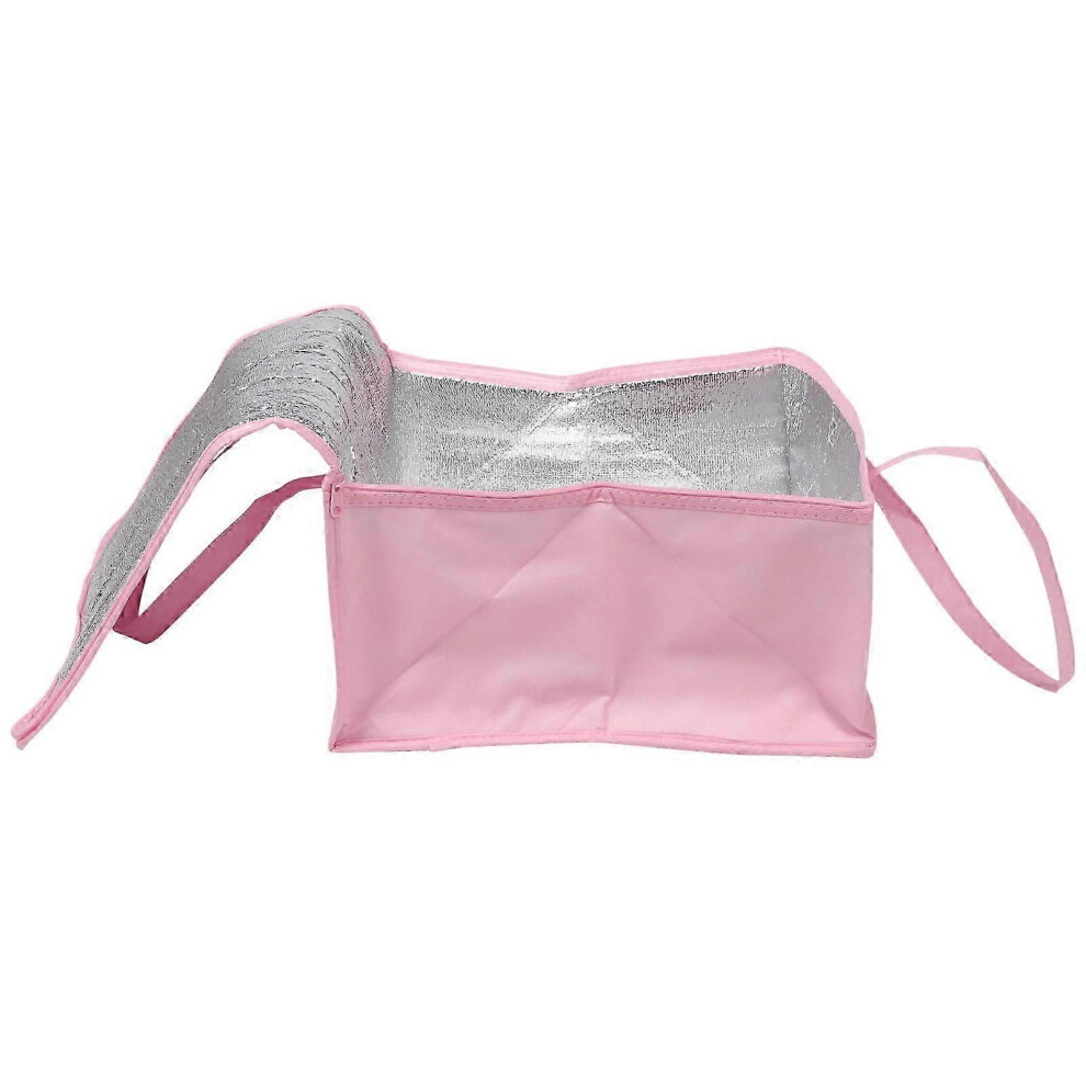 Insulated Food Bag, Thermal Cake Delivery Bag, Portable Lunch Cooler Bag with Handle, Picnic Storage