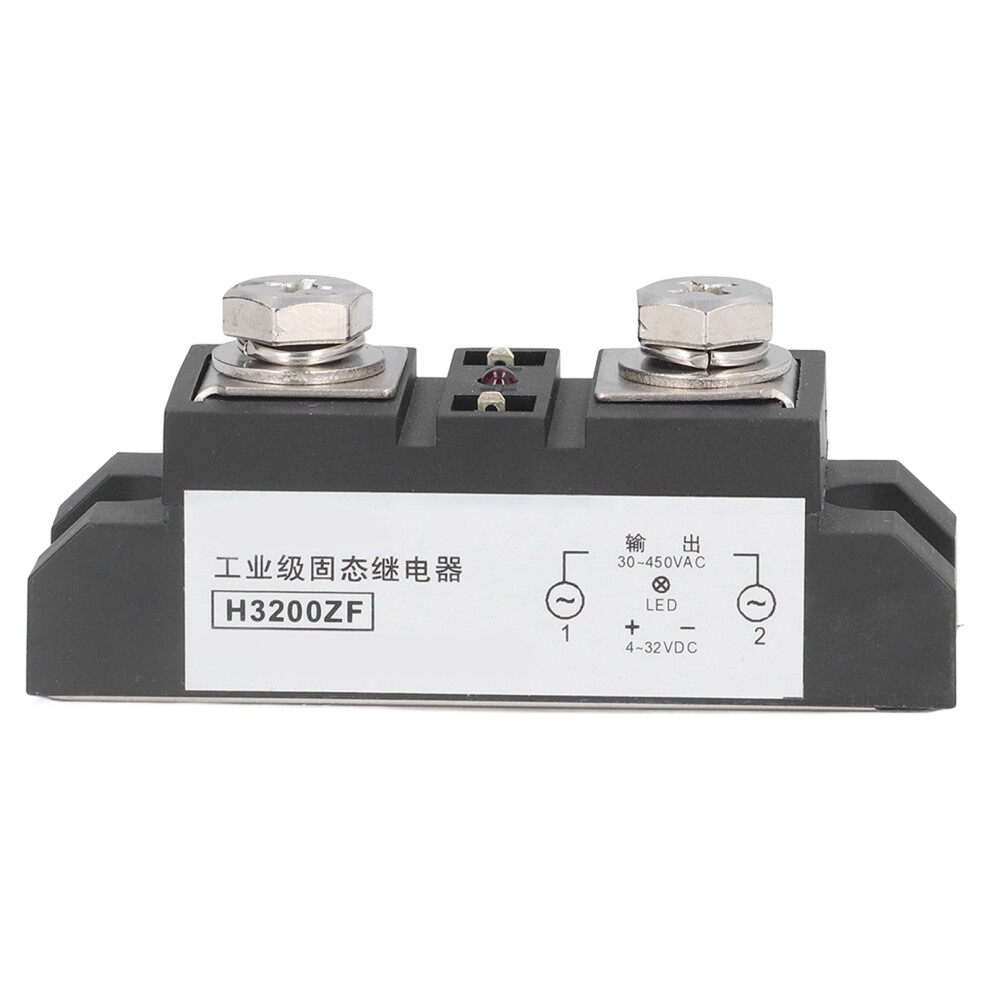 Industrial 200A Ssr: 4-32Vdc To 30-450Vac Led Indicator 2500V Insulation 6921357393345