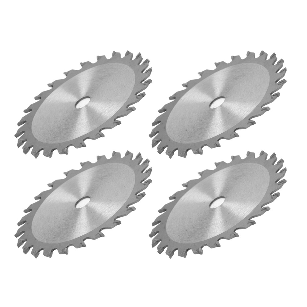 85Mm 24T Carbide Circular Saw Blades Set Of 4 For Wood Plastic Cutting 3000Rpm 7891357393302